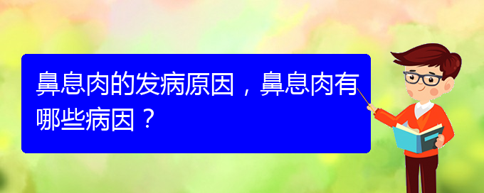 (貴陽(yáng)治鼻息肉辦法)鼻息肉的發(fā)病原因，鼻息肉有哪些病因？(圖1)